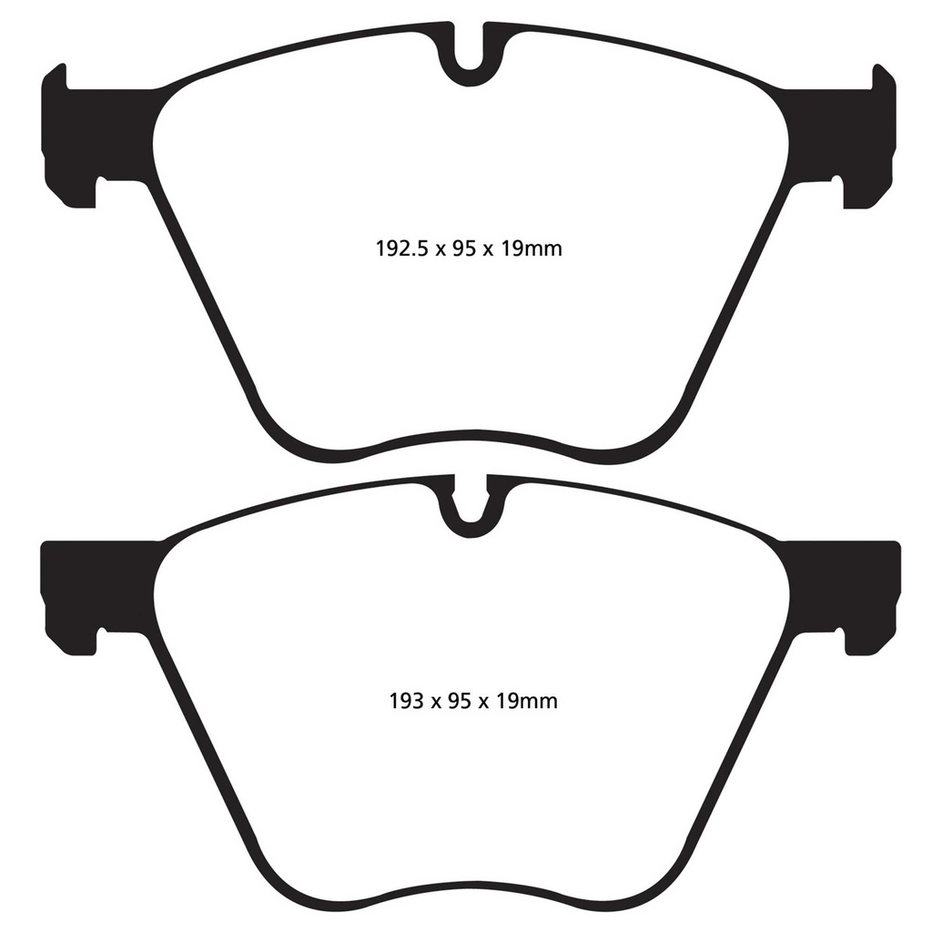 EBC Brakes Yellowstuff Performance Brake Pads