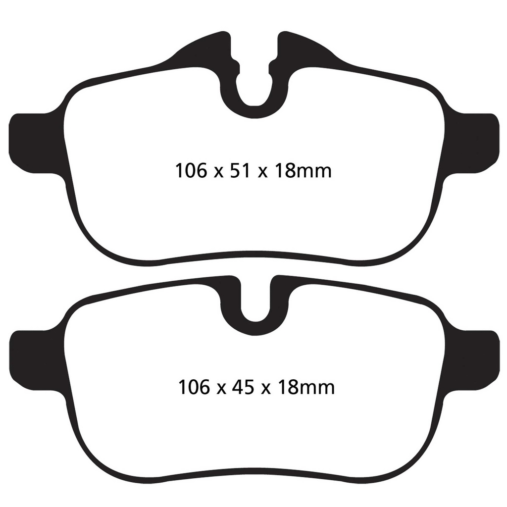 EBC Brakes Redstuff Performance Brake Pads