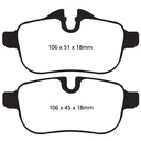 EBC Brakes Redstuff Performance Brake Pads