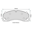 Ferodo DS2500 Brake Pads