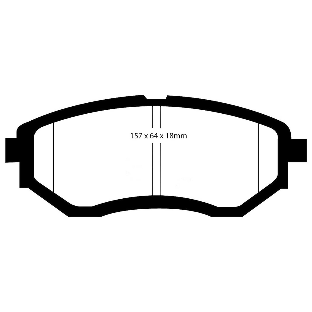 EBC Brakes Yellowstuff Performance Brake Pads
