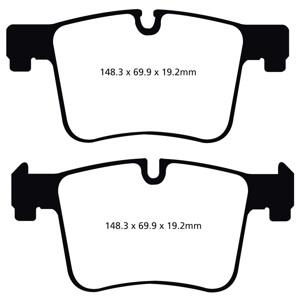 EBC Brakes Yellowstuff Performance Brake Pads