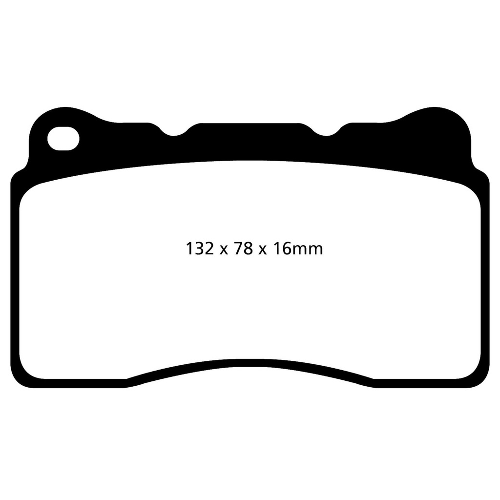 EBC Brakes Redstuff Performance Brake Pads