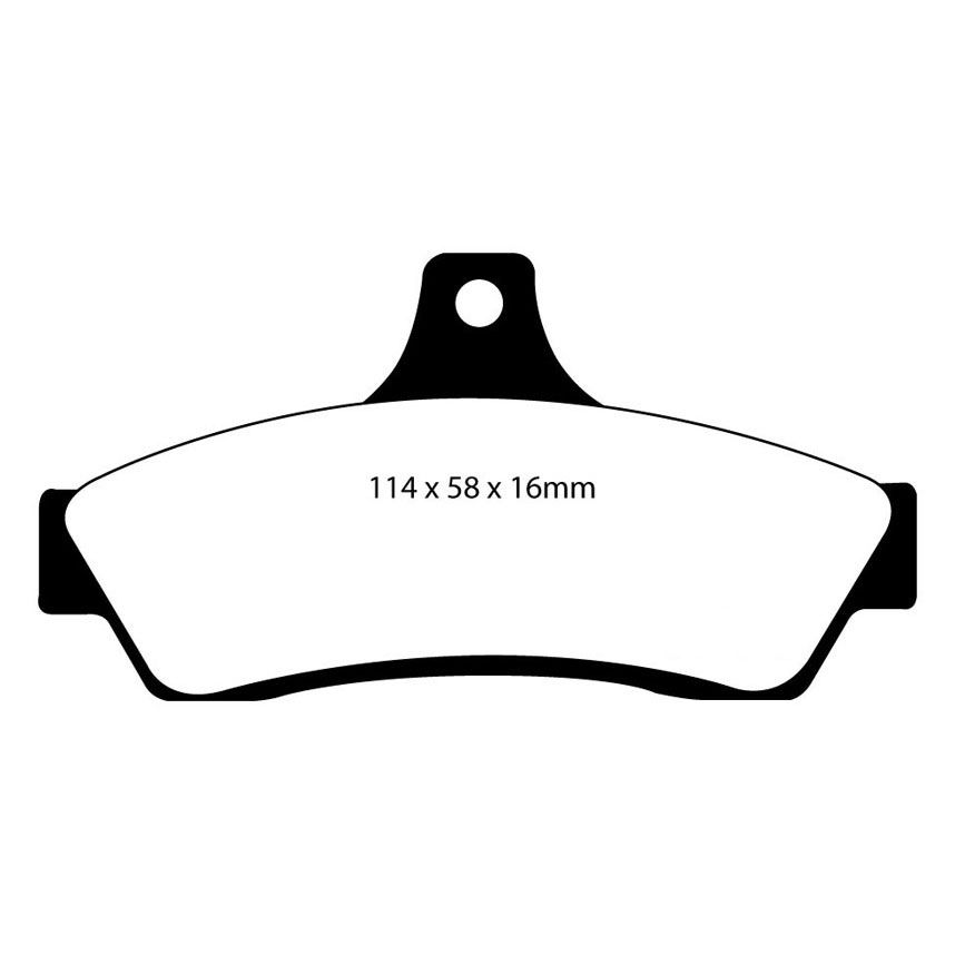 EBC Brakes Yellowstuff Performance Brake Pads