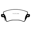 EBC Brakes Yellowstuff Performance Brake Pads