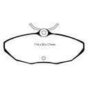 EBC Brakes Redstuff Performance Brake Pads