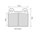 Ferodo DS2500 Brake Pads