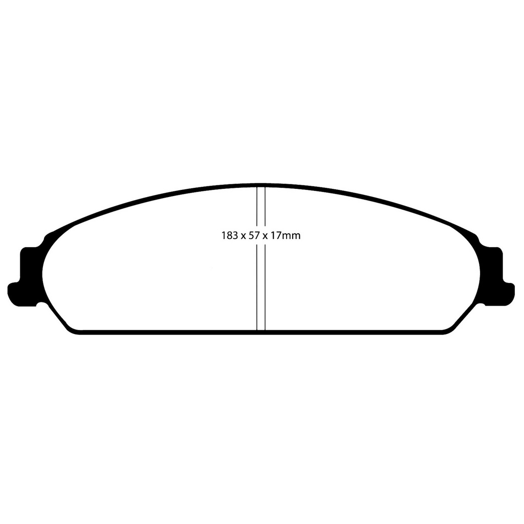 EBC Brakes Redstuff Performance Brake Pads