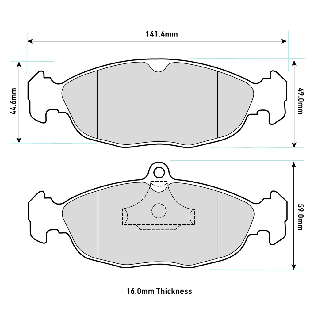 Pagid RS42 Brake Pads