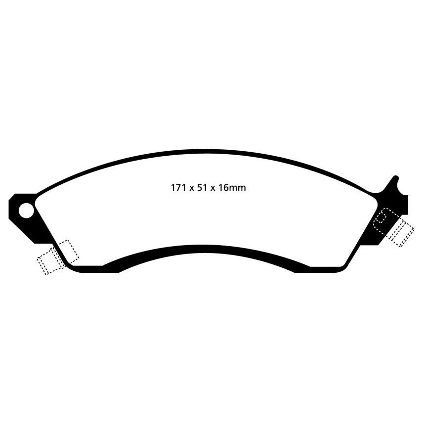 EBC Brakes Redstuff Performance Brake Pads