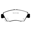 EBC Brakes Yellowstuff Performance Brake Pads