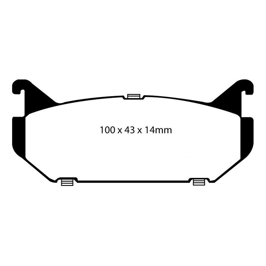 EBC Brakes Redstuff Performance Brake Pads