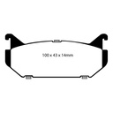 EBC Brakes Redstuff Performance Brake Pads