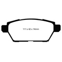EBC Brakes Yellowstuff Performance Brake Pads
