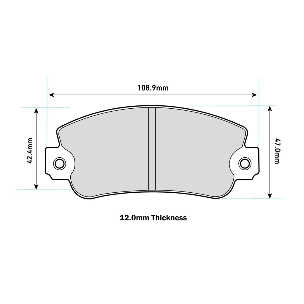 Pagid RSH42 Brake Pads