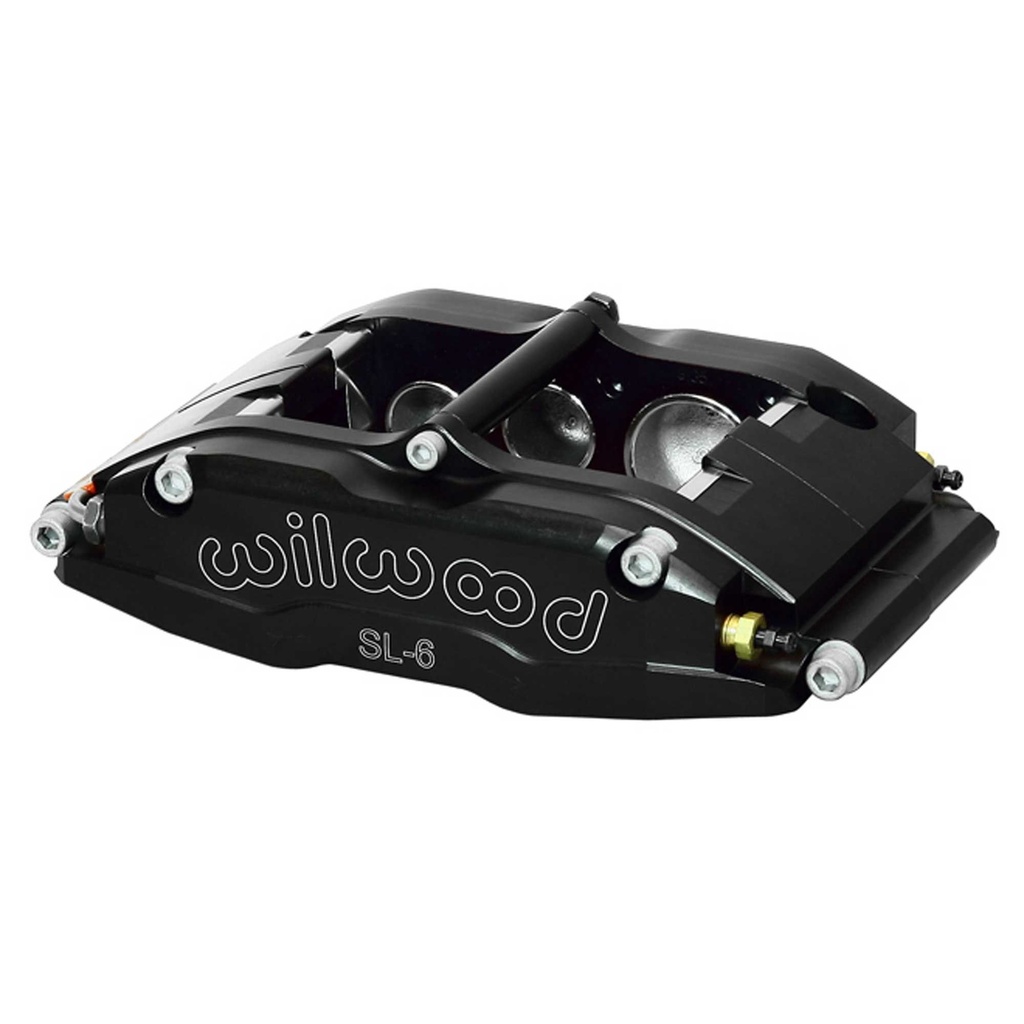 [593635-2209696] Wilwood Billet Narrow Superlite 6 Lug Mount Brake Caliper (Black, Left Hand)