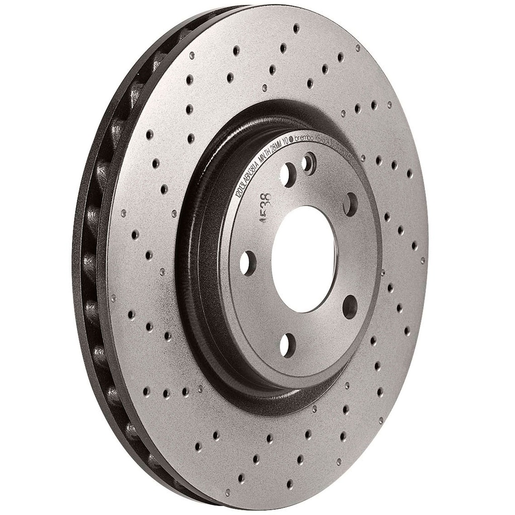 [BRE09.9772.1X] Brembo Pair of Xtra Brake Discs