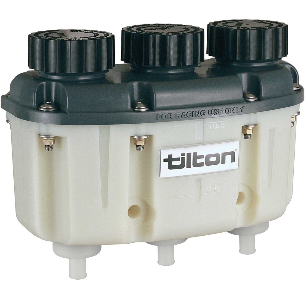 Tilton 3 Chamber Brake And Clutch Fluid Reservoir