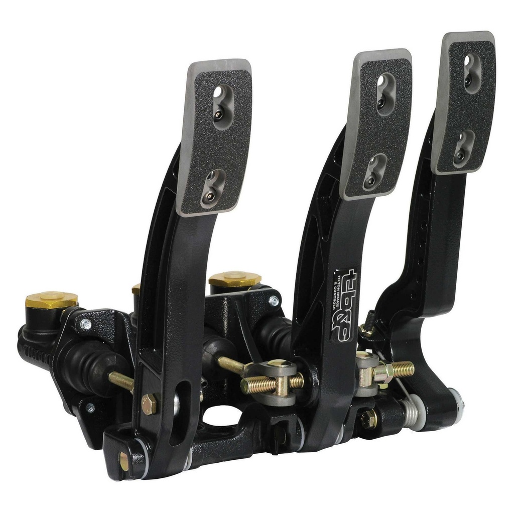 [GDR72-603] Tilton Universal Floor Mount 3 Aluminium Pedal Assembly