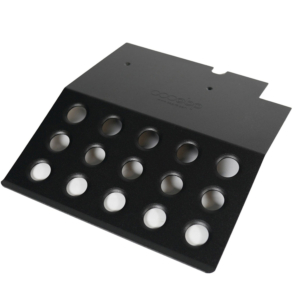 [OBP0339DM] OBP Dark Matter Foot Rest For Floor Mounted Pedal Boxes