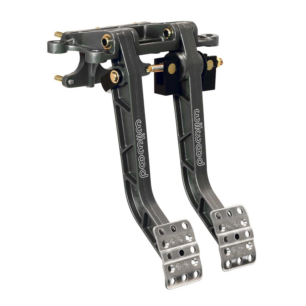 Wilwood Adjustable 2 Pedal 6.25 Ratio Universal Swing Mount Pedal Box