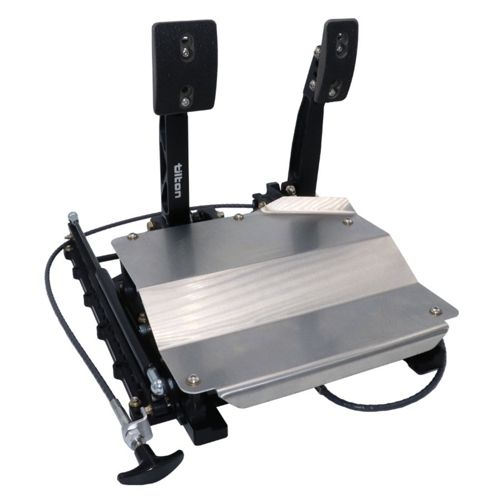 Tilton 850 Series Floor Mount 2 Pedal Assembly With Slider System