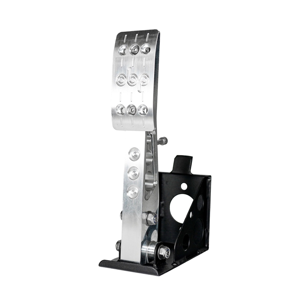 OBP Universal Pro Race Floor Mounted Single Pedal Assembly
