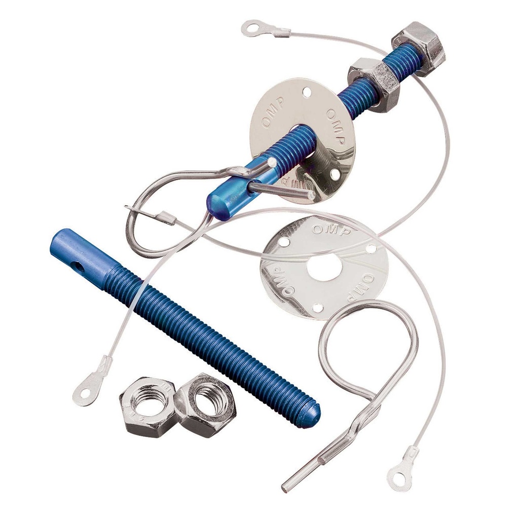 [OMPEB0-0480] OMP Aluminium Bonnet Pin Kit