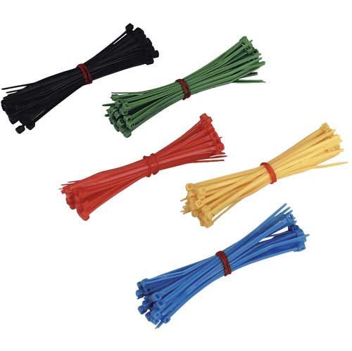 [SEACT375] Sealey Cable Ties Assorted with Pliers Pack of 375 - CT375