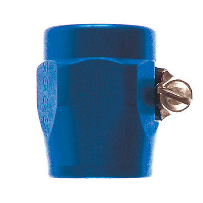 [243414-1511383] Goodridge 936 Alloy Hose Finishers (Blue, -4 (11mm Outer Diamater))