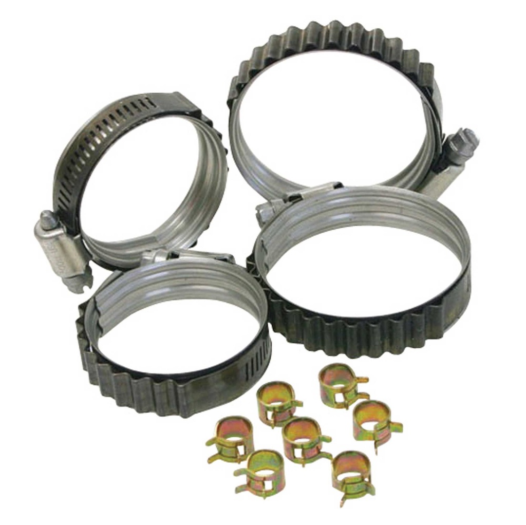 [263649-1500913] Turbosmart Dual Bead Shield Hose Clip (1.125-1.150 Inch)