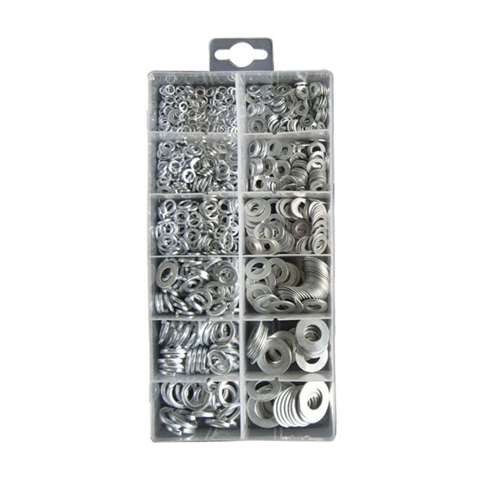 [PEMA53] Demon Tweeks 790 Piece Metric Flat and Spring Washer Assortment