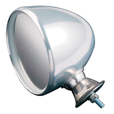 [240745-1935805] Demon Tweeks Lightweight Dome Style Side Mirror (Black, Convex)