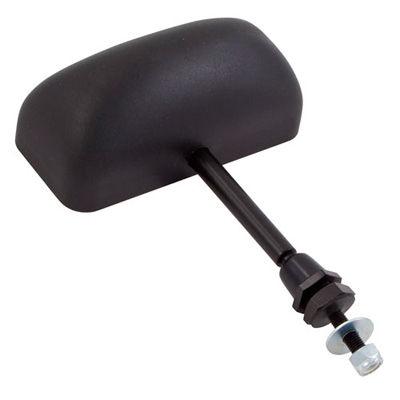 [247056-2076580] Racetech F1 Rear View Mirror (Black, Convex, Fixed)