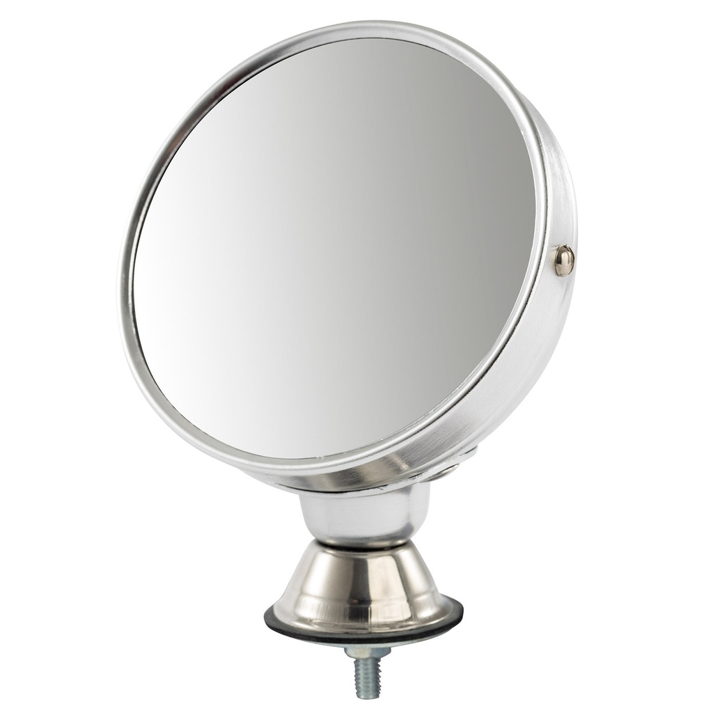 [240740-2339039] Demon Tweeks Desmo Alloy Mirror (Brushed Aluminium, Convex)