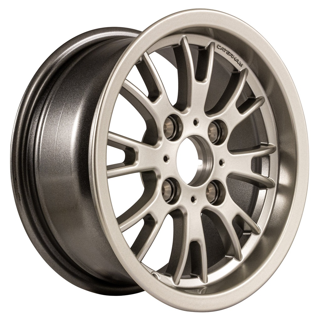 [538564-3891227] Caterham Apollo Alloy Wheels (Black, Front 6 x 13 Inch)