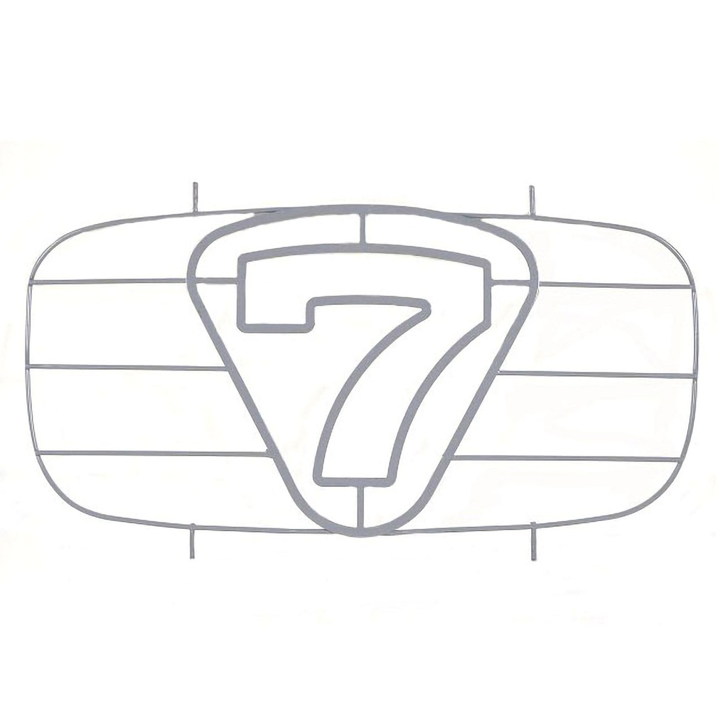 Caterham 7 Nose Cone Grill With `7` Logo