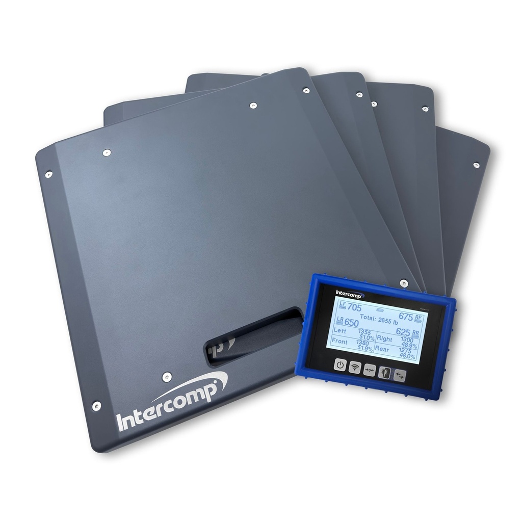 [I/C170350] Intercomp Classic Weigh Wireless Corner Weight Scale Set