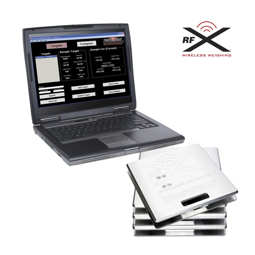 [I/C170154-PC] Intercomp SW787RFX Wireless PC Scales System