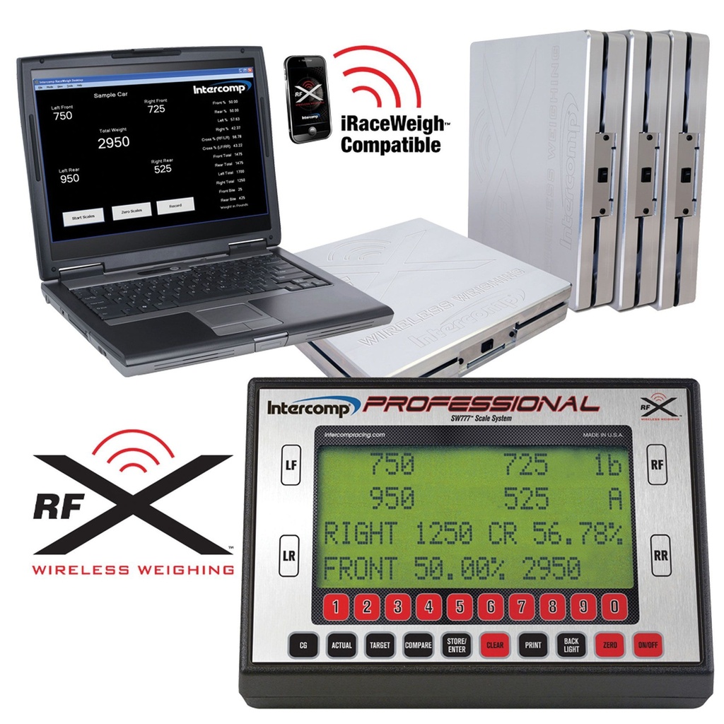[I/C170325] Intercomp Microflex Wireless Scales System