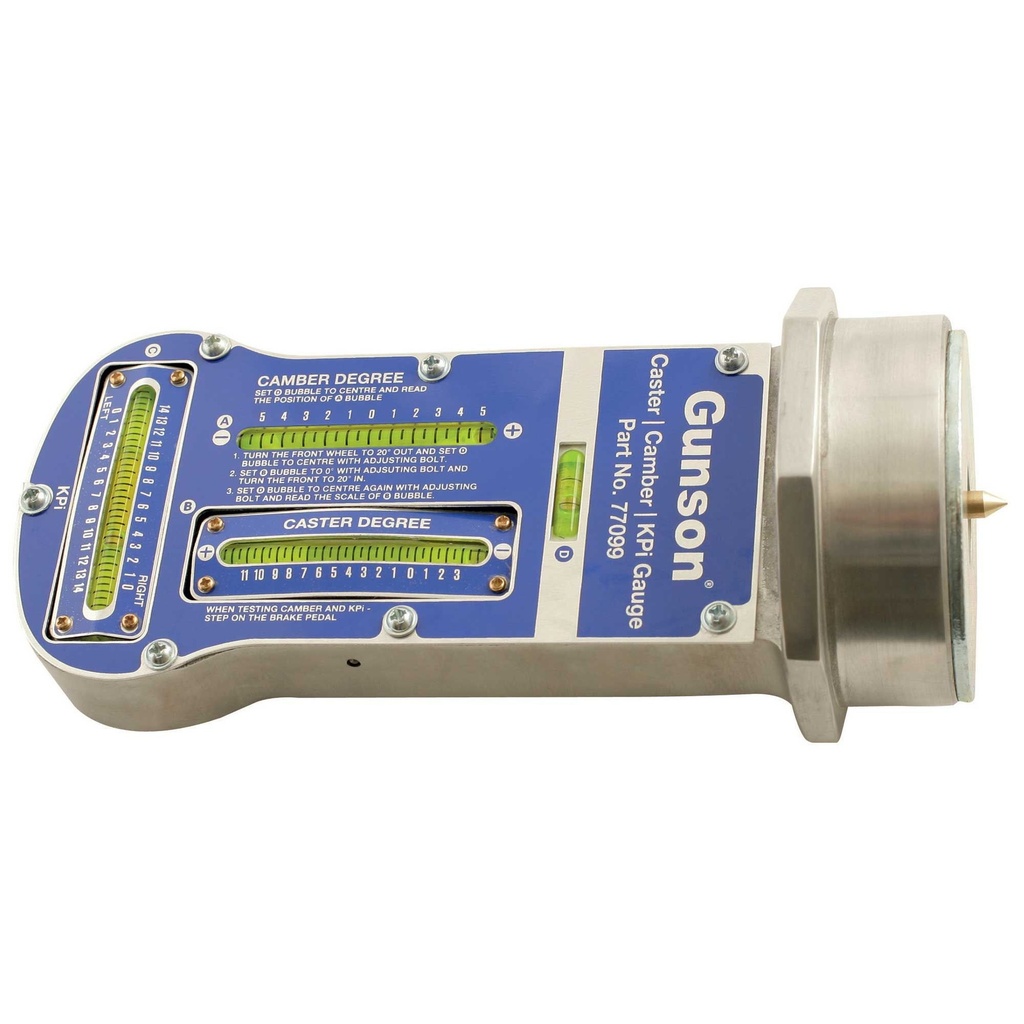 [T/CGUN77099] Gunson Trakrite Magnetic Camber/Castor Gauge