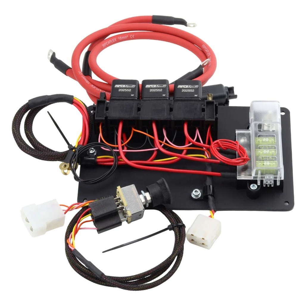 [7002386-3893807] T7Design Wiring Harness / Switch Kits For Ducted Electric Cab Heaters (Option 1)