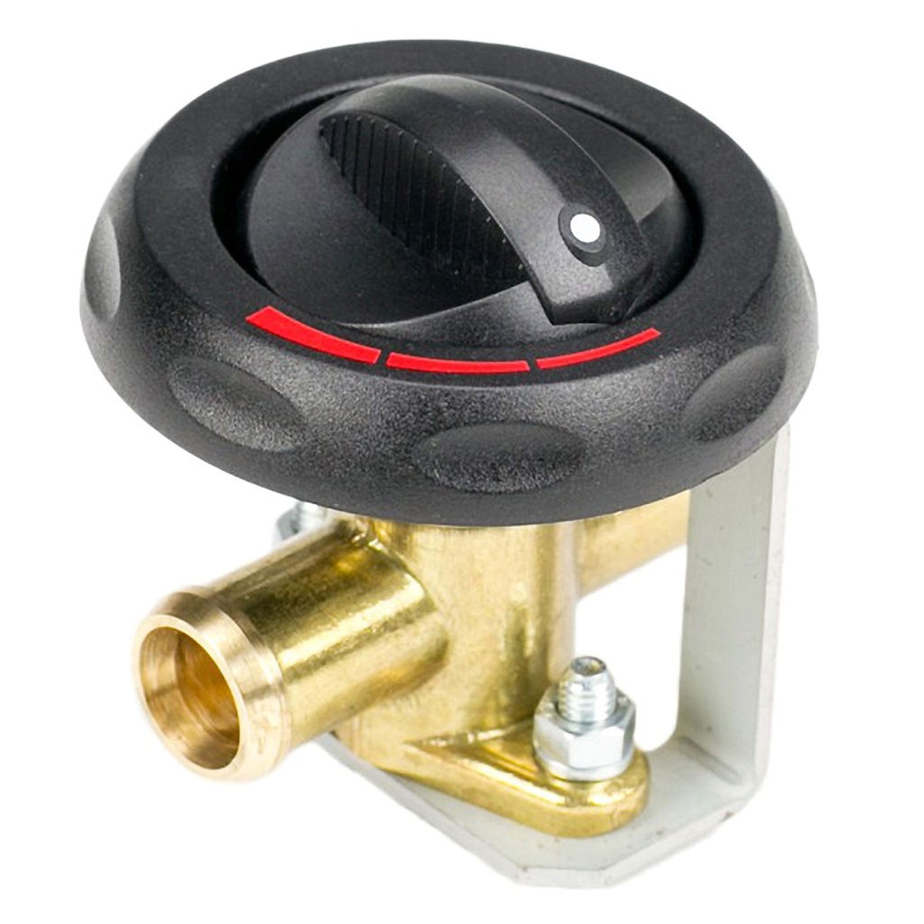 [1298515-1605810] T7Design Brass Heater Valve With Control Knob (13mm (1/2 Inch))