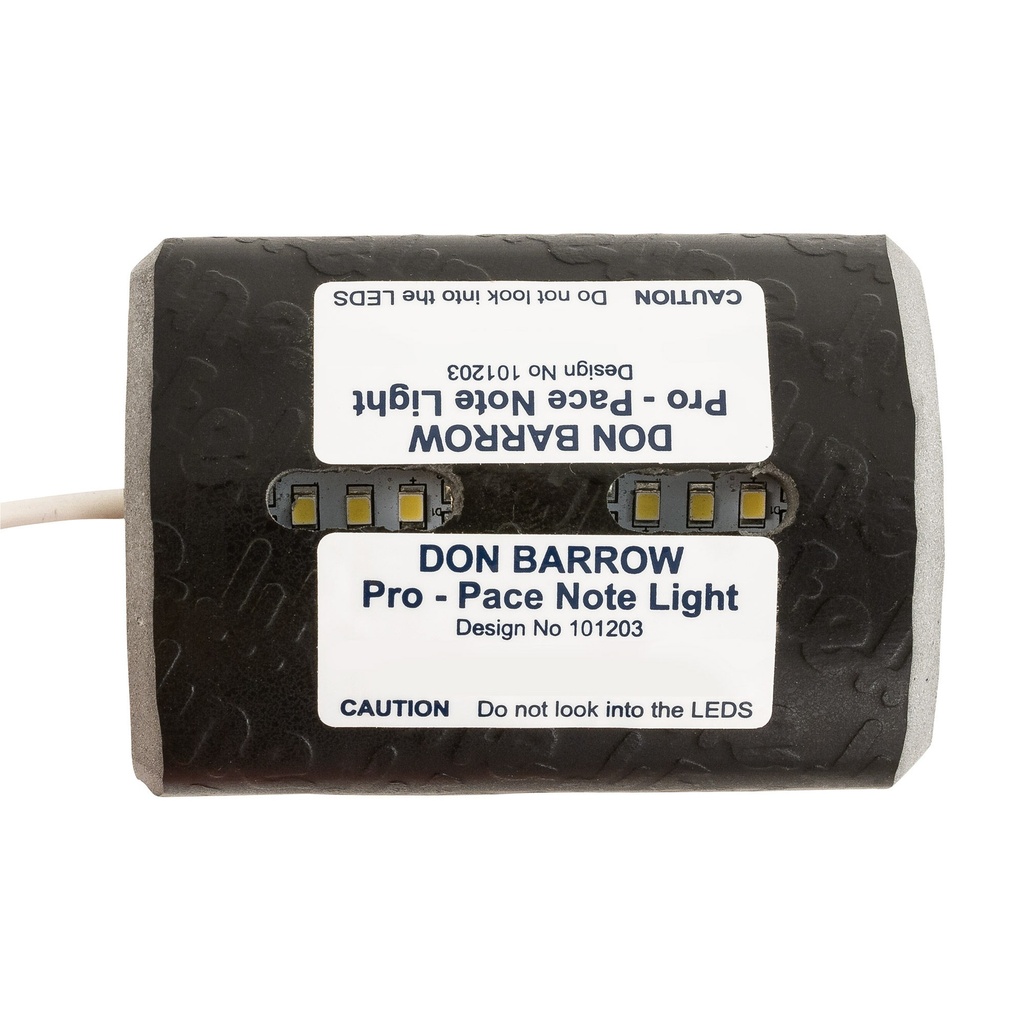 [2007967-2130200] Don Barrow Pro Pacenote Light (2 Way, Red)