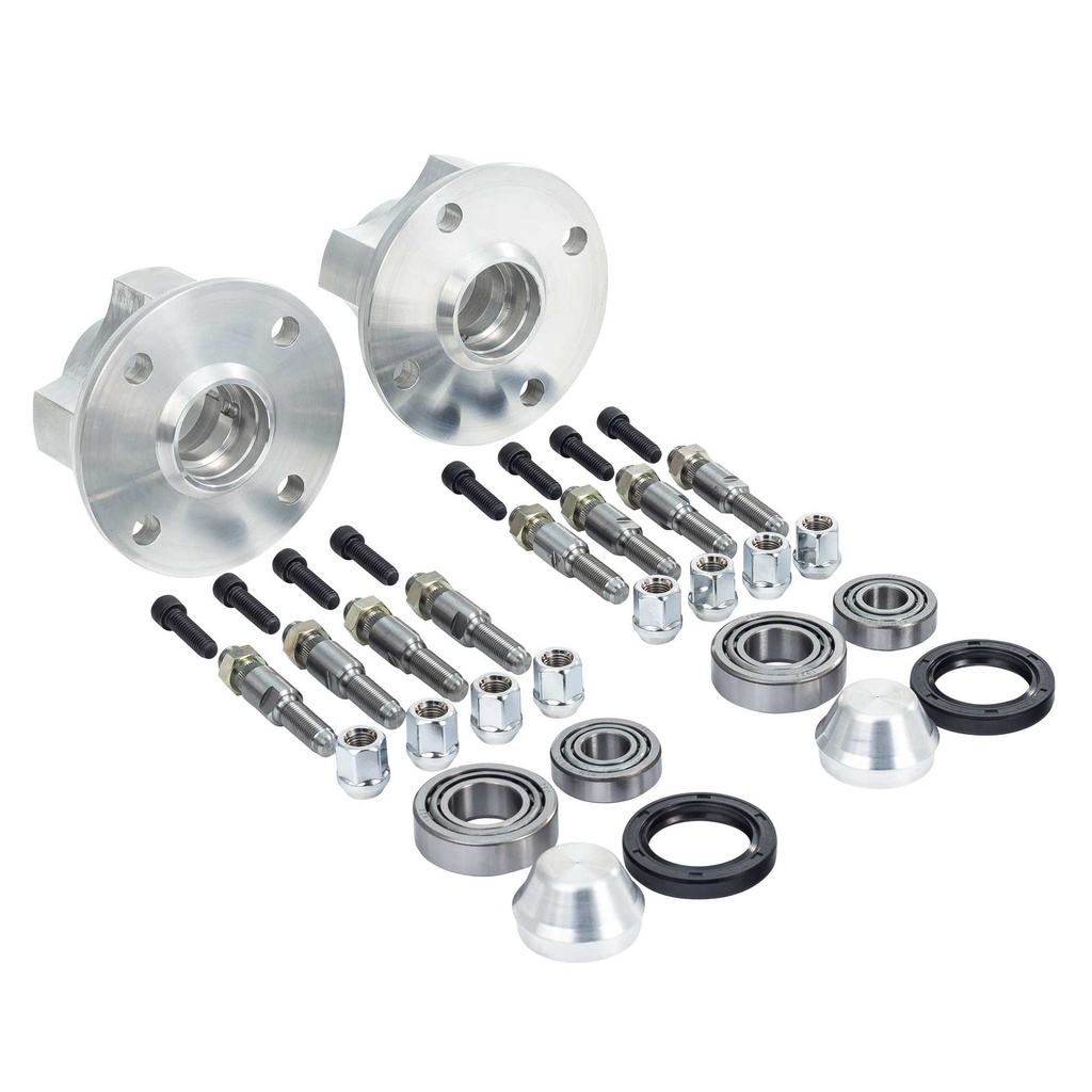 GRP4 Fabrications Escort Group 4 Alloy Front Hub Kit