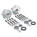 GRP4 Fabrications Escort Group 4 Alloy Front Hub Kit