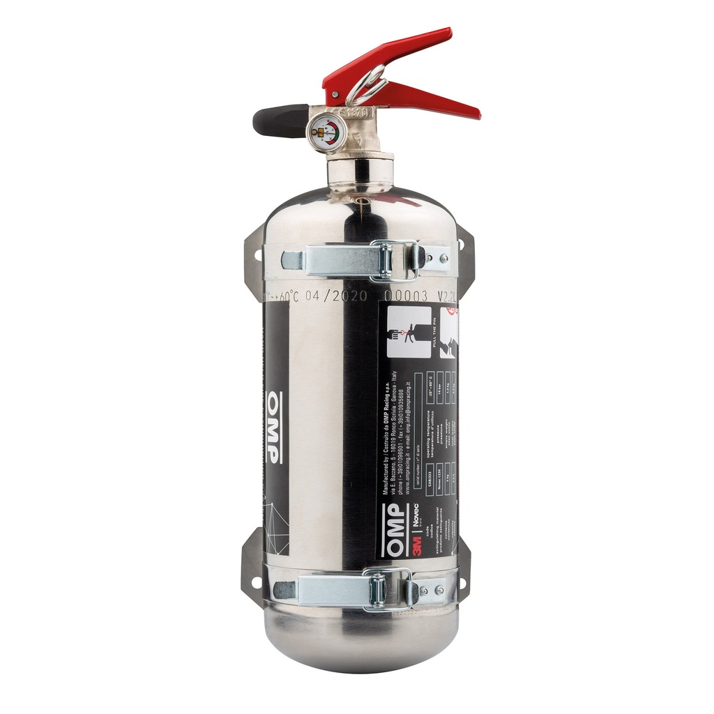 [OMPCB0-0323-A01] OMP Novec Hand Held Fire Extinguisher - 2kg
