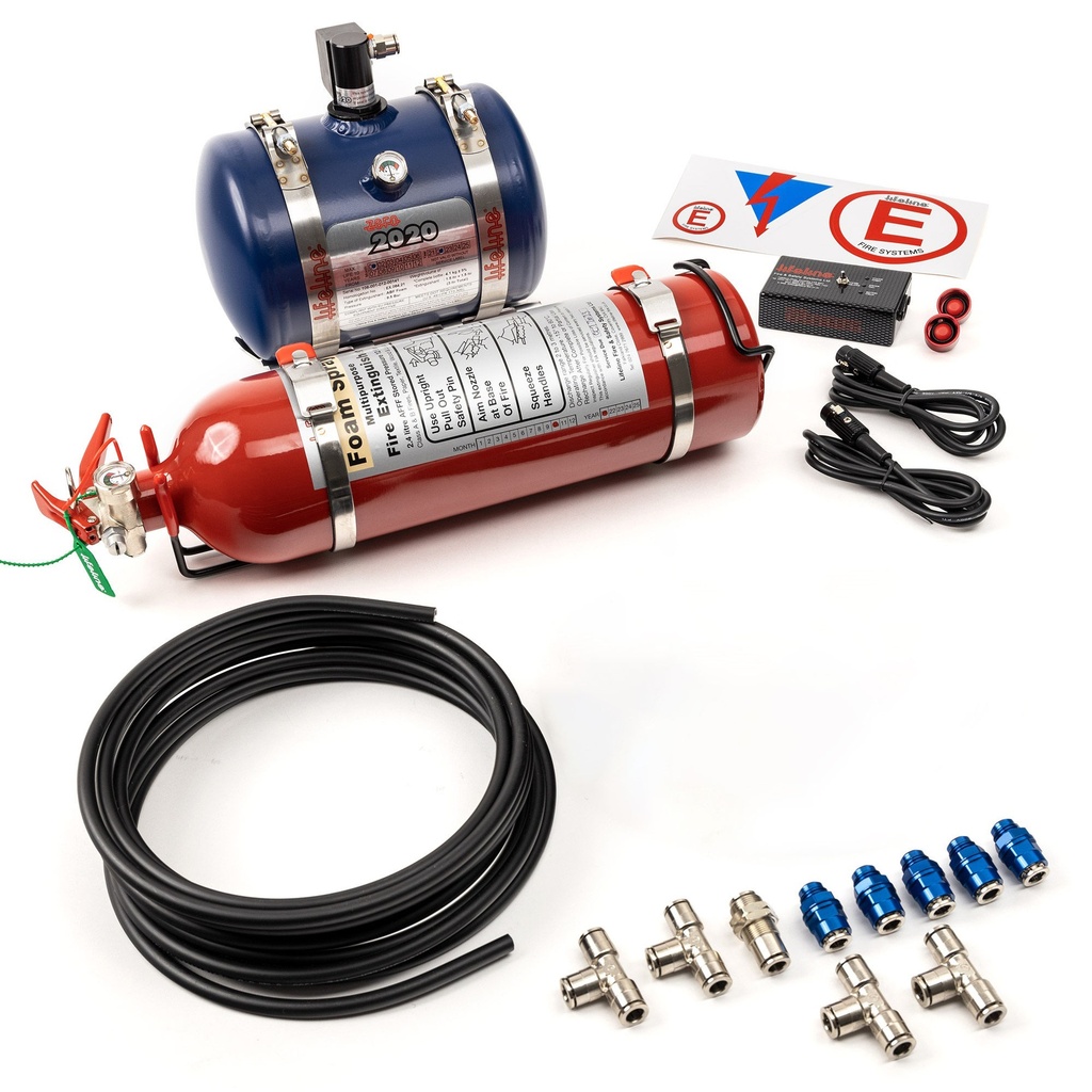 [LIF106-400-007] Lifeline Zero 2020 Electrical Fire Extinguisher 3.0 Ltr Rally Package