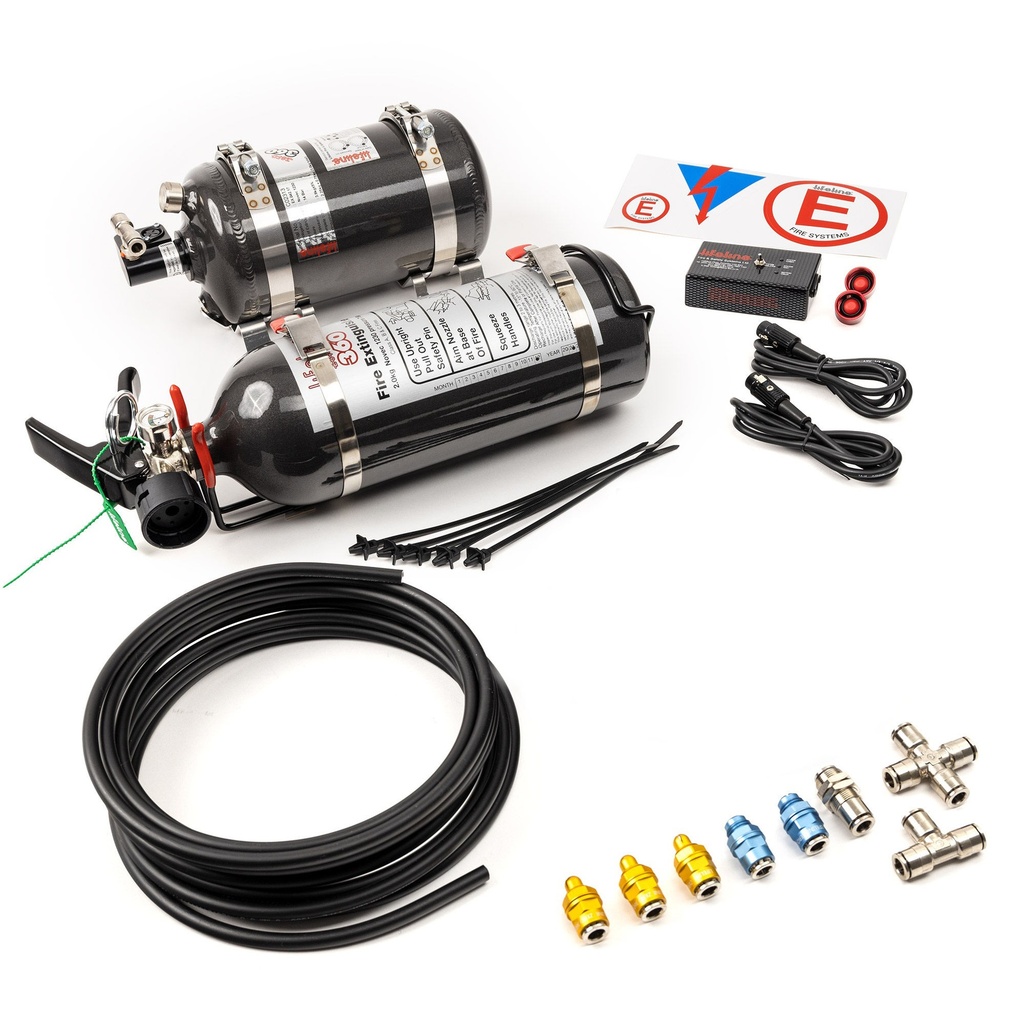 [LIF105-300-002] Lifeline Zero 360 Electrical Fire Extinguisher 3.0Kg Rally Package