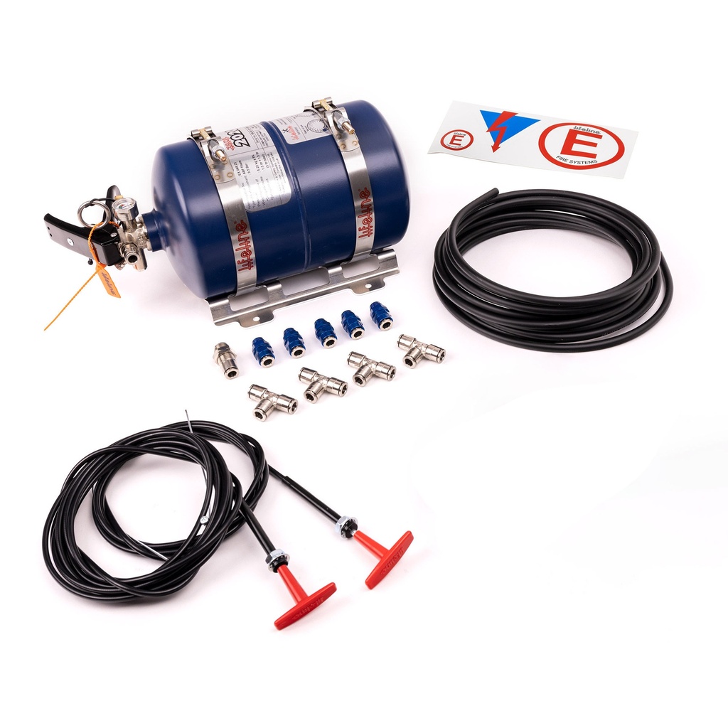 [LIF106-001-014] Lifeline Zero 2020 3.0 Litre Mechanical Fire Extinguisher Kit